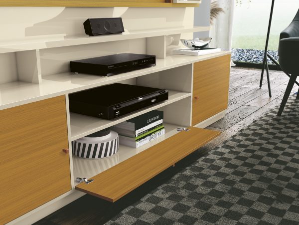 Alternative view of Home Ravello para Tv até 58" Edn Cedro Natural com Preto