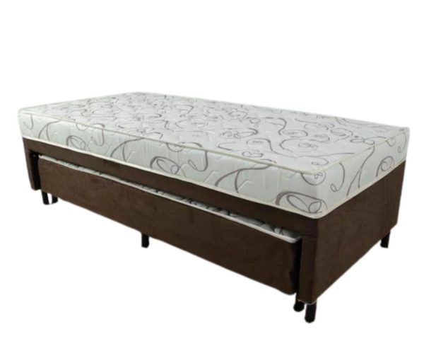 Alternative view of Cama Solteiro Espuma D28 com Auxiliar Unibox Sonho Bom 0.88x188 x 0.50 Marrom