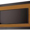 Painel para Tv até 75 Polegadas Legacy 2.0 EDN Cedro Natural com Preto