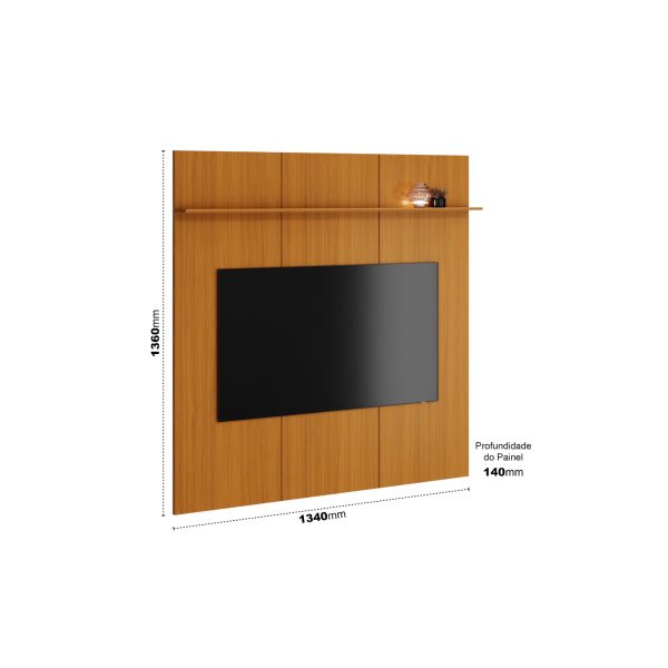Alternative view of Painel para Tv até 55 Polegadas Avant 1.35 Cedro