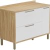 Balcão 1200 x 530 Syra Ronipa  - Amendoa com Off White