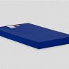 Colchão Solteiro D23 Cristal Luxo 0,88 x 1,88 x 0,12cm Azul - POLAR