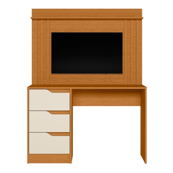 Alternative view of Escrivaninha com Painel Doble Cinamomo com Off White