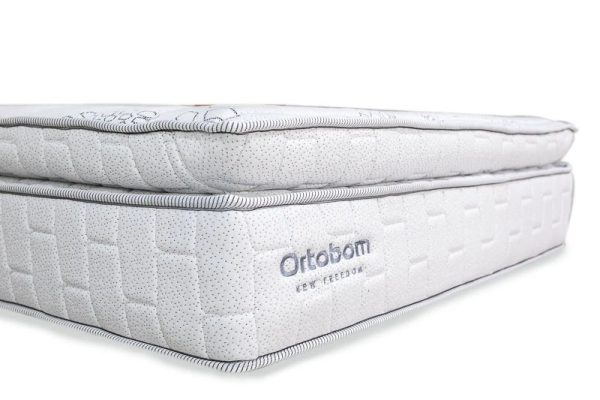 Alternative view of Colchão Casal New Freedom 138x188x32 Molas Ensacadas Pocket Espuma Viscoelástica D33 - Ortobom