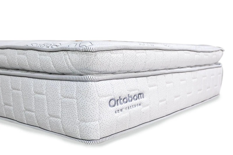 Colchão Casal New Freedom 138x188x32 Molas Ensacadas Pocket Espuma Viscoelástica D33 - Ortobom - Imagem 2