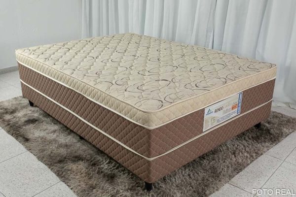 Cama Box Casal Ortopédico Rondoconfort Espuma D33 - Rondomóveis #rf