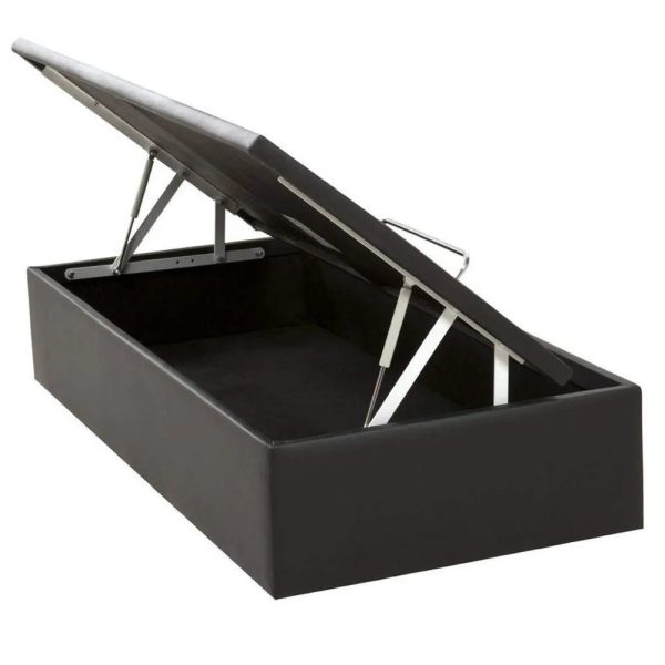Alternative view of Box Baú Solteiro Pop Preto 0,88 x 188cm