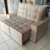 Sofá Retrátil e Reclinável Grécia Larg.1.60M Prime 67 - Cappuccino
