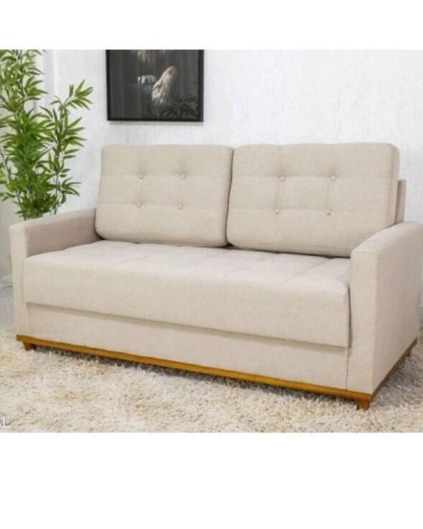 Sofá Living Austria Larg.1.70M  A57 - Linho Bege