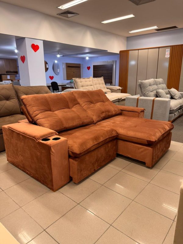 Alternative view of Sofa Retrátil e Reclinável Ibiza  Larg 2,30cm- Cobre