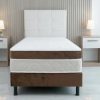 Cama Solteiro Espuma D33 Absolute Bioflex 0,88 x 1.88cm -Marrom