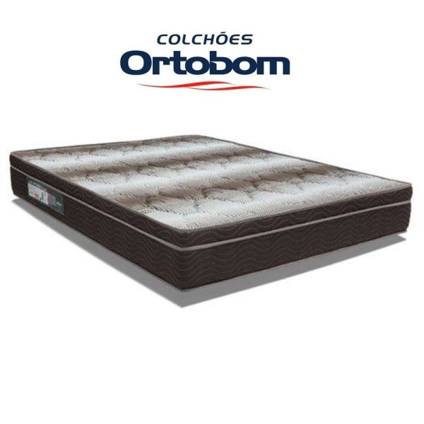 Colchão Casal Light Ortopédico EPS 1,38x1,88x0,24 Ortobom