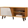 Rack para Tv até 43" Iris Freijo com Off White Dj Móveis -